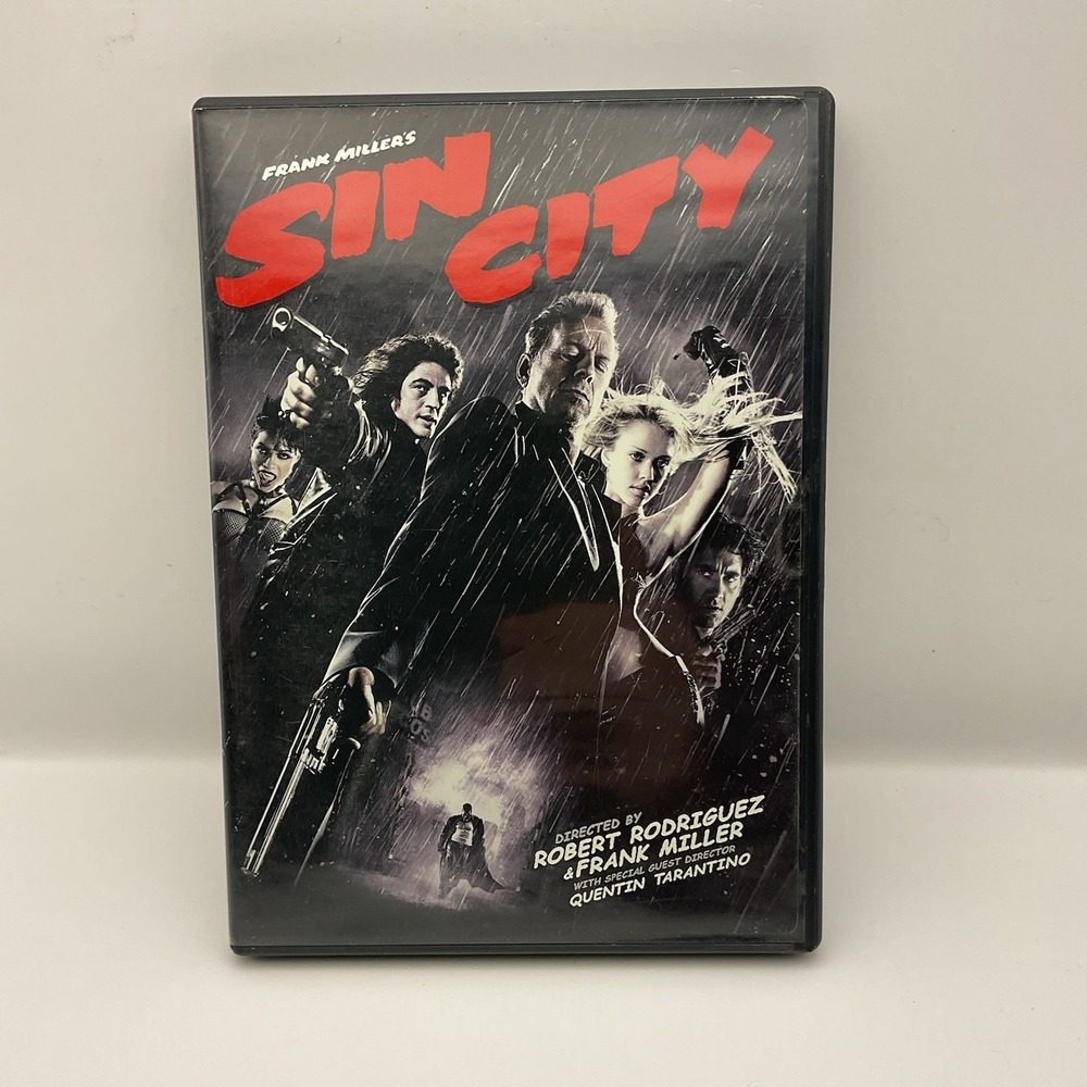 Sin City (DVD, 2005) Frank Miller, Robert Rodiguez Mickey Rourke Clive Owen